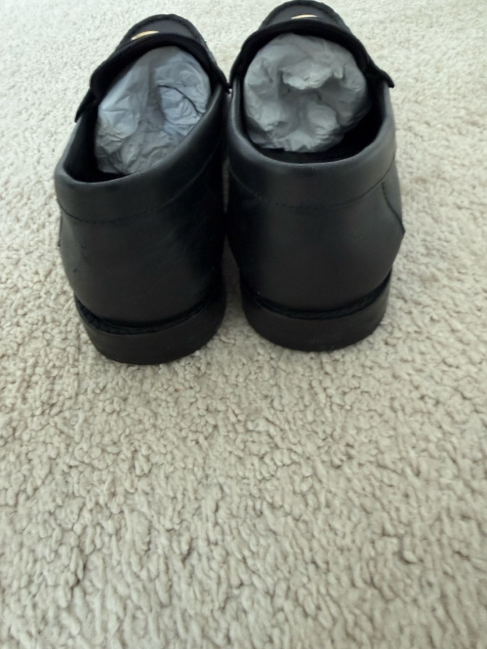 COACH Jocelyn Loafers in Black and gold in size 9 - Picture 5 of 5